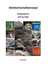 Abfallwirtschaftskonzept des Erzgebirgskreises 2012 bis 2022 - ZAS