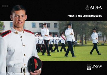 parents and guardians guide - Australian Defence Force Recruiting
