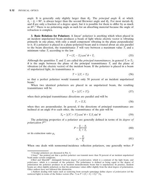 Chapter 5 . Polarization