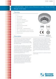 Model ECO1002 Overview Description ECO 1000 - SELNET SA