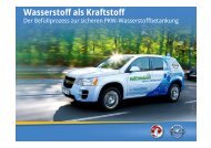 Wasserstoff als Kraftstoff