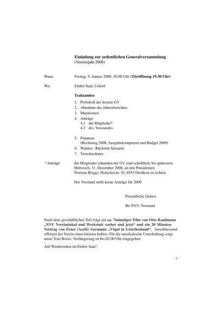 NVU Mitteilungsblatt 3/2008 (PDF-Dokument, 390 kb) - und ...