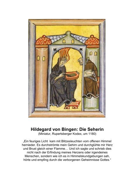 Hildegard von Bingen: Die Seherin