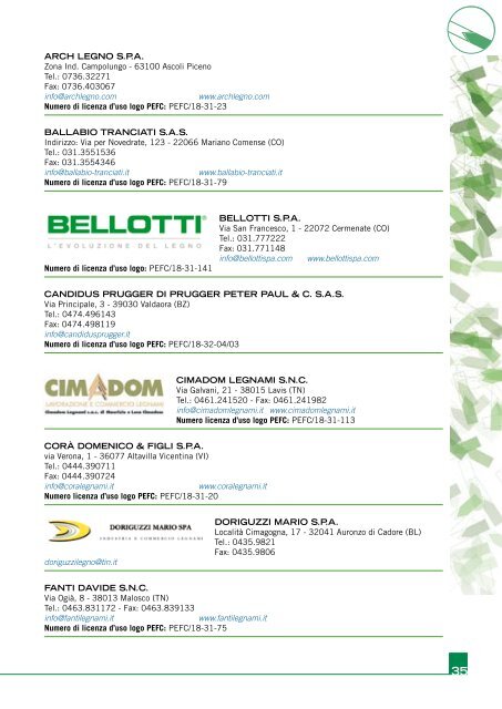 Catalogo Foreste e Aziende certificate - Vasfvgaltolivenza.it