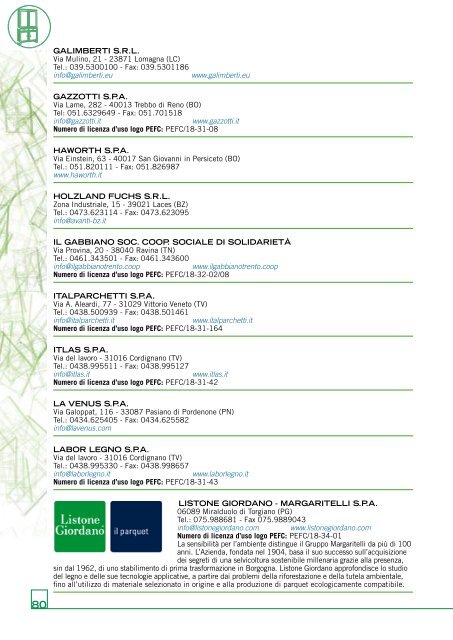 Catalogo Foreste e Aziende certificate - Vasfvgaltolivenza.it