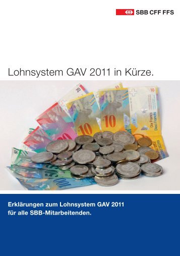 SBB: Lohnsystem GAV 2011