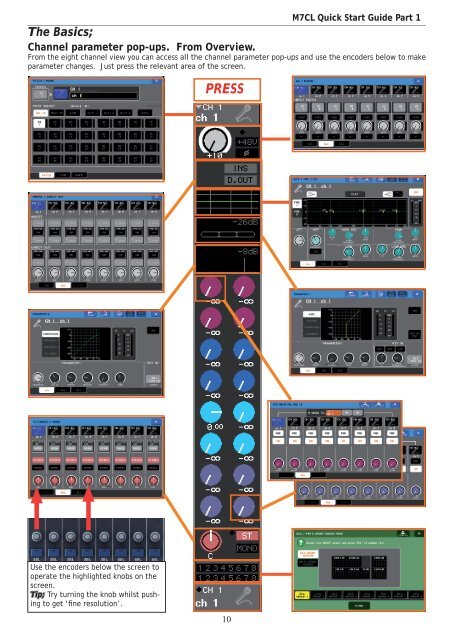 M7CL Quick Start Guides.