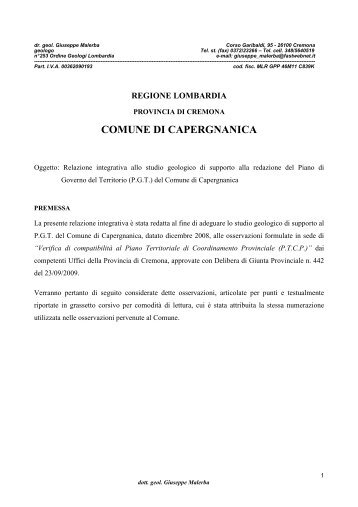 scarica - Comune di Capergnanica