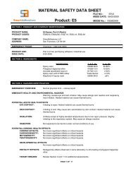 MATERIAL SAFETY DATA SHEET Product: C4 - Adhesive.com
