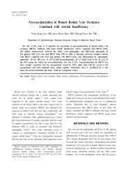 Neovascularization in Branch Retinal Vein Occlusion Combined ...