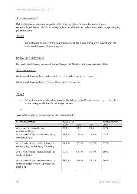 Rapport og planer 2011-2012 - Arkitektur- og designhÃ¸gskolen i ...