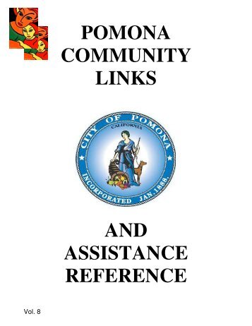 pomona community links and assistance reference - City of Pomona