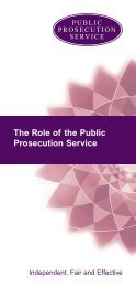 (revised 2010). - Public Prosecution Service