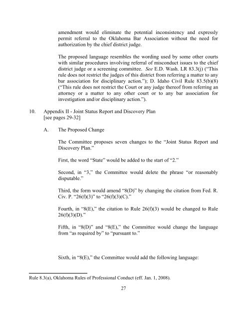 united states district court western district of oklahoma local civil ...