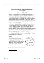 Leistungsnachweise und Prüfungen in Mathematik – einmal ... - VSMP