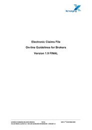Electronic Claims File On-line Guidelines for Brokers Version 1.9 ...