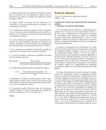 Contrats de travaux de construction des organismes publics