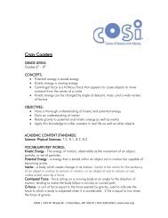 Crazy Coasters - Cosi