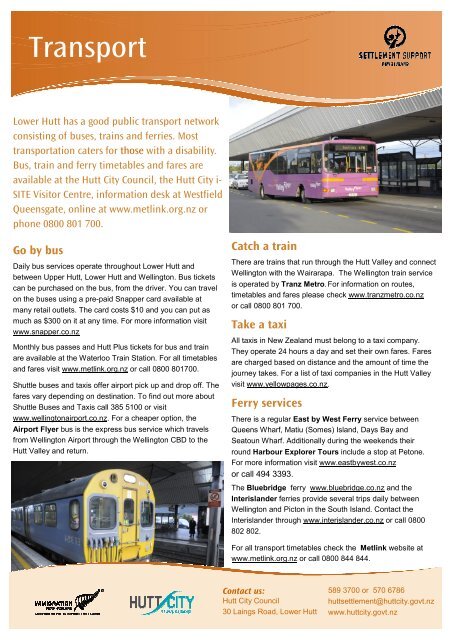 Hcc Transport Pub Hutt City Council