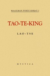 Tao-Te-King - Pekka Ervast