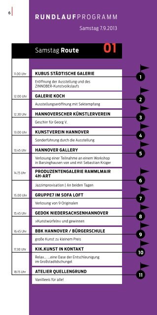 Programm - Galerie Schinkel & Sehl