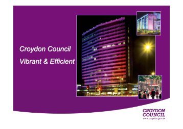 Improving your retirement benefits - Croydon Council