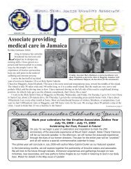 Associate providing medical care in Jamaica - Ursuline Sisters of ...