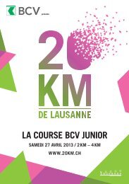 TÃ©lÃ©charger le prospectus BCV Junior - 20 km de Lausanne
