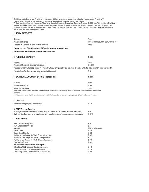 Business Tariff list 2013 updated eng.xlsx - Raiffeisen Bank