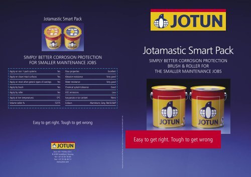 Jotamastic Smartpack - SML Marine Paints