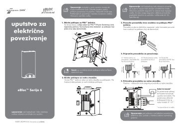 UMI501 REV12 Uputstvo za instaliranje eBloc Serija6 - Ekopan DM