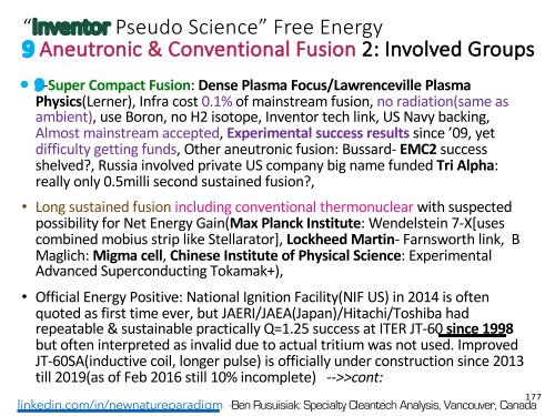 Fusi Dingin, Tesla, Bidang Torsi, Gelombang Skalar, “Energi Bebas”..  = Semua Ilmu Semu? (Bahasa Indonesia)  /  Cold fusion : “Free energy” = Pseudo science?