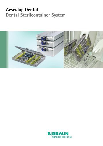 Dental Sterilcontainer System - Aesculap Dental-Katalog