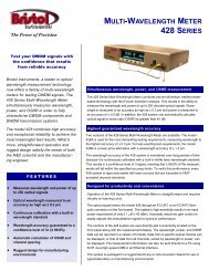 Bristol 428 Multi-Wavelength Meter