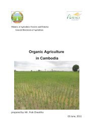 Organic Agriculture in Cambodia - Afaci