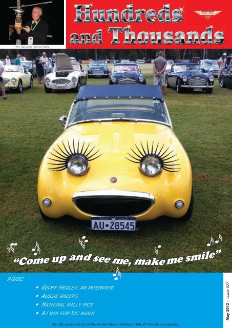 A œcome Up And See Me Make Me Smilea Austin Healey Owners Club