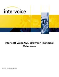 VoiceXML Browser Technical Reference, 8th Ed, April 15, 2005