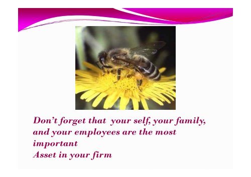 By: Widad Ibrahim Founder and General manager of Bee group - AIWF