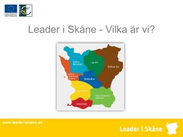 Presentation fÃ¶r LEADER... - Landskrona kommun