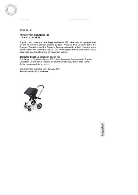 bugaboo cameleon 107