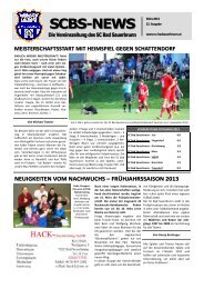 22.Ausgabe - SC Bad Sauerbrunn