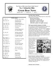 Green Bear News - Ottawa Hills School District