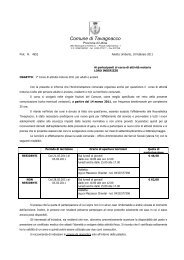 scarica tutti gli orari dei corsi - Comune di Tavagnacco