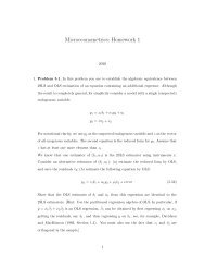 Microeconometrics: Homework 1