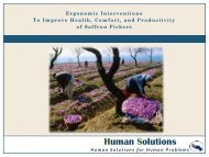 Human Solutions Report - Cornell University Ergonomics Web