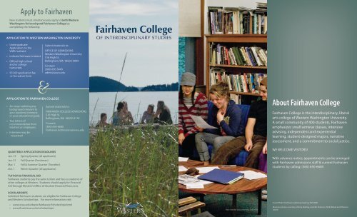 Fairhaven College - Western Washington University