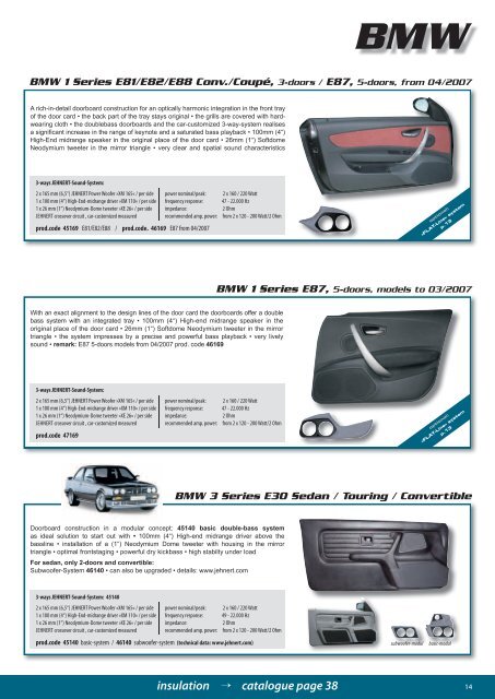 Download the Jehnert Product Catalogue - Automobili