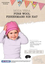 moda vera pure wool fishermans rib hat - Spotlight Promotions