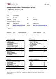 Fragebogen ERP- Software - Rechnungswesen-Portal.de