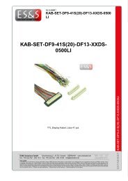 KAB-SET-DF9-41S(20)-DF13-XXDS-0500LI - ES&S Solutions GmbH